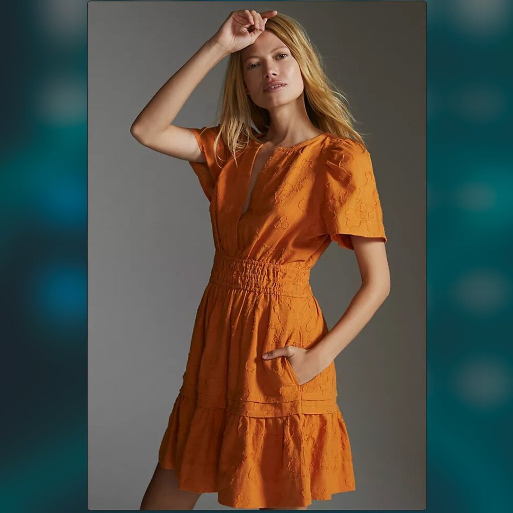 The Somerset Textured Mini Dress
